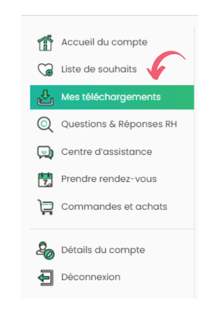 Comment télécharger nos outils RH