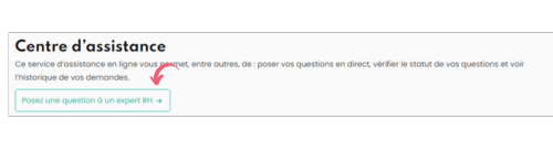 Le Centre d'assistance